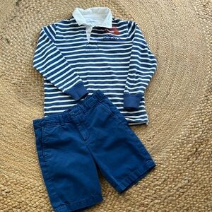 Crewcuts Shorts & Rugby, 10-12